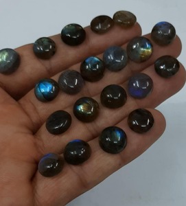 Larimar Sculpture Pierre Précieuse Cabochon Haute Qualité Pendentif Bijoux Coeur Forme Cabochon Pierre Précieuse Pour Saint Valentin Anneau Boucle D'oreille - Product Image 2