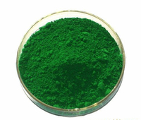 Les fabricants fournissent directement divers pigments d'oxyde de fer de couleur verte facile revêtement de peinture de brique béton de ciment