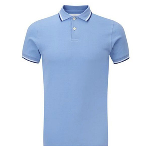 Suministro directo de fábrica Precio barato Streetwear Polos Material de algodón 100% de alta calidad Camisetas de golf personalizadas transpirables para hombres - Product Image 1