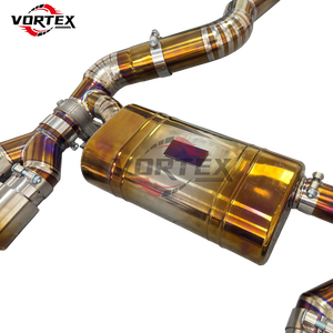 Système d'échappement Catback en alliage de titane Vortex Grade 5 pour BMW M2C F87 avec silencieux à soupapes - Product Image 5