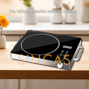 Cuisinière électrique en céramique haute puissance 2200W 110V-220V avec boîtier en acier inoxydable, cuisinière à induction intelligente - Product Image 4
