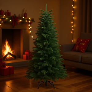 WONDER Green Christmas <b>Tree</b> (H180 D96 Cm) PVC and PE Material for Amicasa - Product Image 3