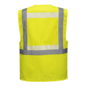 Top Quality <b>Work</b> <b>Wear</b> Safety vest High Visibility Reflective type Construction <b>Wear</b> Available At Manufacturing Price - Product Image 2