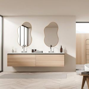 Best Selling Irregular Metal Frame Wall <b>Bathroom</b> <b>Mirror</b> Round Glass Design for Living Room Bedroom Dining Area Home Accessories - Product Image 6