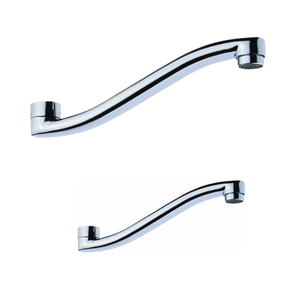 Wall Mounted Sink Faucet Spout Pipe 2 Sizes <b>Bathroom</b> Faucet <b>Accessories</b> - Product Image 1
