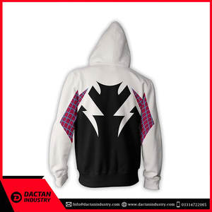 Sweats à capuche zippés de haute qualité Sweat à capuche zippé pour hommes Logo personnalisé Vêtements pour hommes Sweats à capuche et sweat-shirts zippés - Product Image 5