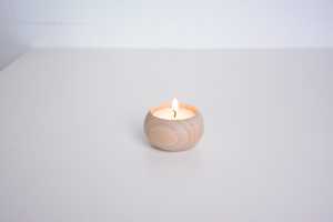 <b>Tall</b> Rustic Vintage Wooden <b>Candlestick</b> Holder Home Decor Candle Stand for Christmas for Restaurant Party Gifts - Product Image 3