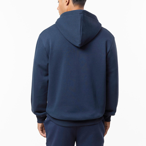 Conjunto de chándal holgado y pantalones de chándal de corte holgado con capucha y cremallera pesada para hombre con logotipo personalizado 100% de algodón pesado GSM de gran tamaño - Product Image 5