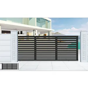 Cantilever Automatic Sliding Electric Aluminum Entrance Fence Driveway Gates