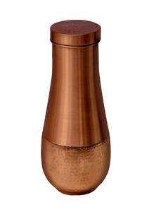 ขวดน้ำทองแดงบริสุทธิ์จากอินเดียโดย HF crafts - Product Image 6