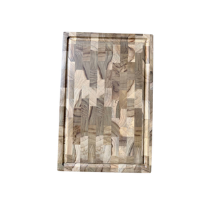 Planche à découper en bois d'acacia à grain d'extrémité durable la mieux notée pour la vente en gros d'ustensiles de cuisine du fabricant vietnamien pour la vente en gros - Product Image 1