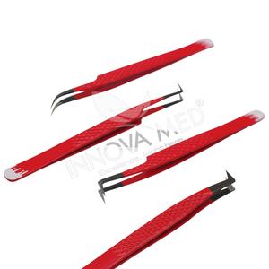 Pince à épiler pour extension de cils avec logo personnalisé fabricant de pinces à cils OEM/ODM fournisseur de pinces à cils - Product Image 4