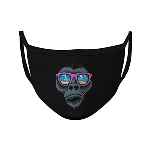 Mascarillas faciales de tela de 3 capas estilo Jacksonville Jaguars con bolsillo de filtro Mascarilla de tela sublimada - Product Image 1