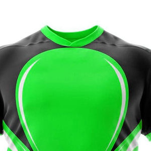 Diseña Tu Propio Uniforme de Rugby de Manga Corta, Conjuntos de Uniforme de Rugby de Spandex/Algodón, Transpirable, Ecológico, Cómodo de Usar, Personalizado de Alta Calidad - Product Image 4