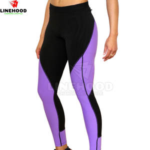 Pantalones de Yoga de cintura media de alta calidad para mujer superventas conjunto de Yoga de patrón sólido con cierre de cintura elástica disponibilidad al por mayor - Product Image 2