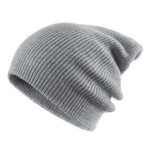 Precio al por mayor, ropa de invierno, gorros para hombres y mujeres, vendedor superior, gorro de punto cálido para invierno en Color sólido - Product Image 3