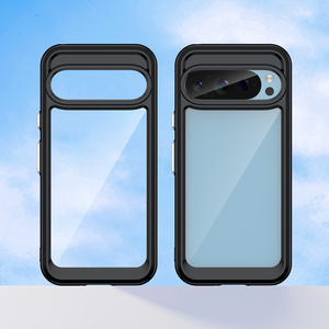 เคสป้องกันสีสันสดใสสไตล์ใหม่เคสอะคริลิกแบบใสเคสโทรศัพท์ TPU แบบนิ่มสำหรับ Google Pixel 9 Pro XL 9 8 7 6 A - Product Image 2