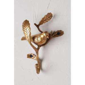 Ganchos de pared de latón antiguo Premium de nuevo diseño para mejorar la estética de la decoración del hogar acabado pulido dorado - Product Image 6