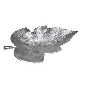 Bandeja de servicio decorativa de hoja de Metal de aluminio más vendida para mesa central para decoración del hogar. - Product Image 1