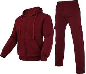 Survêtement à capuche tendance pour homme - Couleurs contrastées - Doux et résistant - Parfait pour tous les jours et les activités sportives - Product Image 2