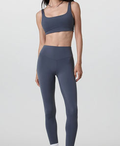 Sujetador deportivo cómodo transpirable de calidad superior para deportes al aire libre entrenamiento gimnasio activo Yoga ropa para correr estampado frontal medio - Product Image 3