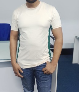 T-shirt de sport à col rond pour hommes, nouveau Design, OEM, personnalisé, vente en gros, Direct d'usine - Product Image 1