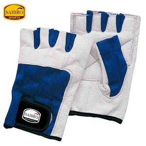 Unisex Genuine Leather Half-Finger Fitness Gloves Breathable Sports Gear for Outdoor <b>Weight</b> <b>Lifting</b> - Product Image 2