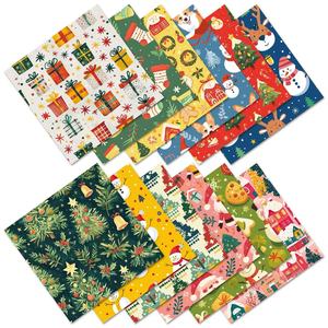 BINLU gros épais imprimé emballages de noël emballage cadeau imprimé festif pour toute l'année fête de remise des diplômes Thanksgiving - Product Image 5