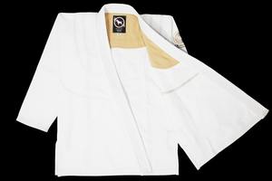 Kimono de grappling BJJ personnalisable avec logo, 100% coton extensible, léger, respirant, séchage rapide, pour bébés, tout-petits, unisexe - Product Image 2