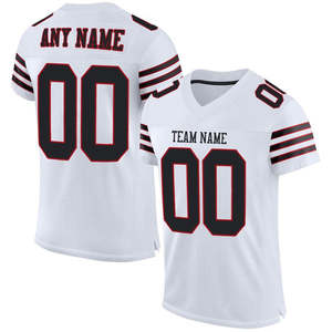 Maillots de football Elite Core 220 GSM en polyester imprimé numériquement, anti-bactériens, à manches courtes, personnalisables avec le nom de l'équipe, unisexe, adulte - Product Image 6