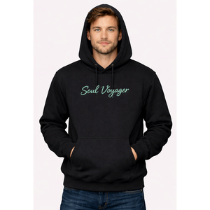 Sweat à capuche décontracté pour homme avec motif naturel, en polaire, à manches longues, avec poche kangourou, streetwear - Product Image 1