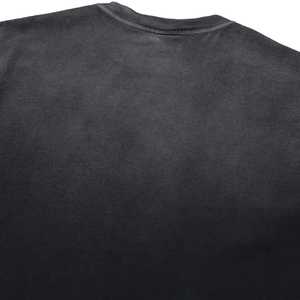 Poids lourd 280 grammes 100% coton Logo personnalisé quantité minimale de commande 1 T-Shirt Distressed Boxy Cropped Tee Style décontracté - Product Image 5