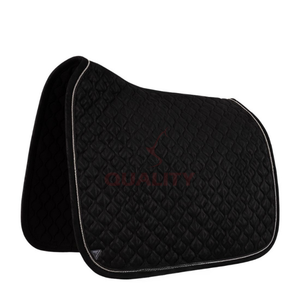 Manta de silla de montar inglesa acolchada y duradera con forro transpirable, acolchado suave y soporte confiable durante largos entrenamientos de equitación. - Product Image 1