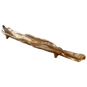 Bandeja hexagonal azul marino con asas elegantes y diseño contemporáneo, ideal para servir bebidas y aperitivos con estilo - Product Image 6