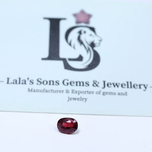 1.58 CT High Quality Natural No Heat <b>Ruby</b> Gemstone Pigeon Red Color Oval Cut July Birthstone for Making Pendant at Best Price - Product Image 4
