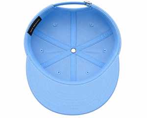 Gorra Snapback Azul Cielo de 5 Paneles con Visera Plana y Bordado 3D en Relieve, Diseño Deportivo Unisex Personalizable - Product Image 5