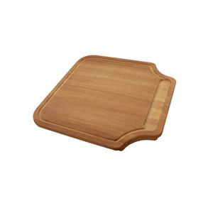Planche à découper en bois de forme rectangulaire, ustensiles de cuisine, planche à découper pour légumes et fruits, planche à découper brune sans poignée - Product Image 5