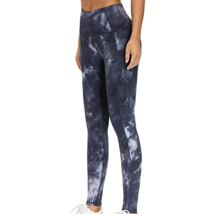 Legging de yoga et de fitness taille haute pour femme, en coton et bambou respirant, entièrement sublimé, personnalisable, en tissu tricoté décontracté – Meilleures ventes - Product Image 5