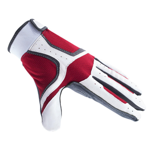 Fabrication professionnelle de haute qualité Gants de frappeur de baseball Vente chaude en cuir véritable de haute qualité - Product Image 4