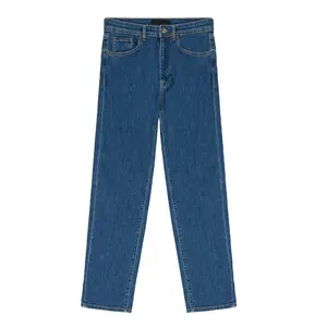 Wholesale High Quality Men Fashion Wear Loose Fit Washed Jeans For Sale Most Comfortable Men Denim Pants
