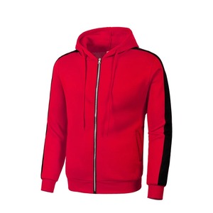 Sudaderas con capucha para hombre, sudaderas de manga larga para hombre, jersey con capucha y cremallera, Sudadera de cuello alto para hombre, chaqueta superior, abrigo, suéter negro - Product Image 4