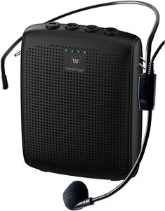 Personal Voice Amplifier <strong>Small</strong> Portable Microphone Rechargeable Megaphone Wireless Microphone <strong>Speaker</strong> - Product Image 1