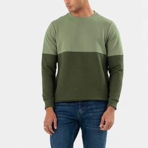 Sweat-shirt de haute qualité personnalisé pour hommes, vêtements de rue, style unique, respirant, en coton 340 GSM, couleur unie - Product Image 2