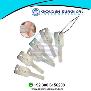 Regla de medición de huecos de dientes, Dental interproximal medidor de reducción, sistema IPR alternativo, juego Dental Ortho, instrumentos quirúrgicos - Product Image 3