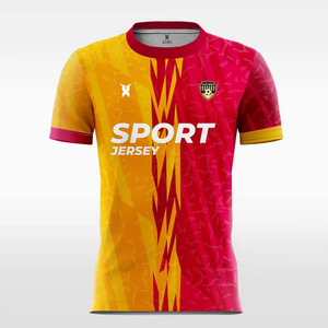 Wholesale Custom Original Quality Sublimation Soccer Jersey for Men Custom Retro <b>Football</b> Jersey Shirt - Product Image 1