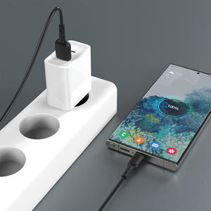 Cable USB a C de carga rápida 1M 3A, cobre puro NEGRO con conectores chapados en oro, aleación de aluminio, longitud de 10 pies - Product Image 3