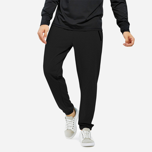 กางเกงวอร์มผ้าโพลีเอสเตอร์และผ้าฝ้ายผสมโพลีเอสเตอร์สำหรับใส่ไปยิมลำลองพิมพ์ลายออกแบบได้ตามต้องการล่าสุด - Product Image 1