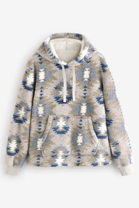 Sudaderas con capucha de lana 2024 Invierno Azul Marino cálido pulóver chaqueta al aire libre ropa de trabajo de gran tamaño prendas de vestir térmicas - Product Image 6