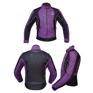 เสื้อแจ็กเก็ตมอเตอร์ไซค์สำหรับแข่งมอเตอร์ไซค์เสื้อโค้ทผ้าคอร์ดูร่าแบบนุ่มมีลายพิมพ์โลโก้ของคุณเอง - Product Image 3