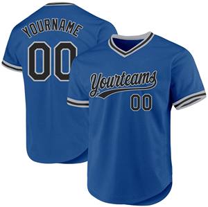 Camiseta de Béisbol Personalizada con Cuello en V, Tejido de Punto Acanalado, 100% Poliéster Transpirable, Patrón 3D, Impresión por Transferencia de Calor, Personalizable, Unisex para Adultos - Product Image 1
